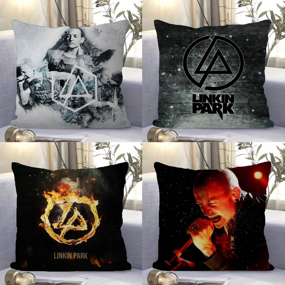 Hot Home Of Textiles - Hot Band L-Linkin P-Park Cushion Cover