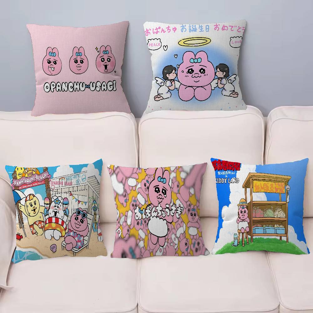 Quality Home Textiles - Cute O-OpanchuS-S Usagi Cushion Cover Pillowcase
