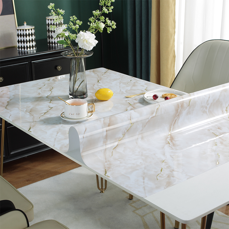 Hot Home Of Textiles - Not Transparent PVC Table Cloth Waterproof