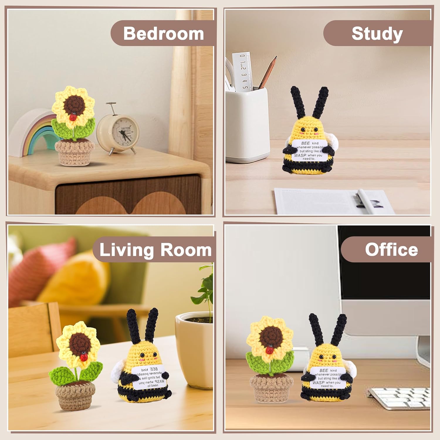 Funny Positive Energy Bee Doll - Home Textiles Europe recension och pris