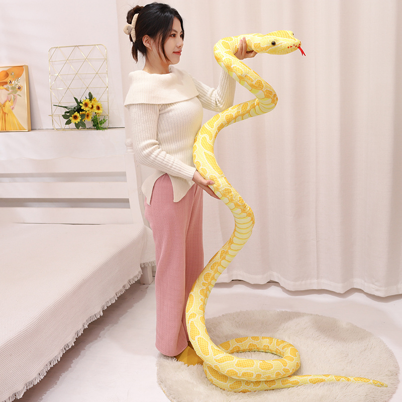400cm Large Size Giant Snake C - Bolster Pillow Long recension och pris