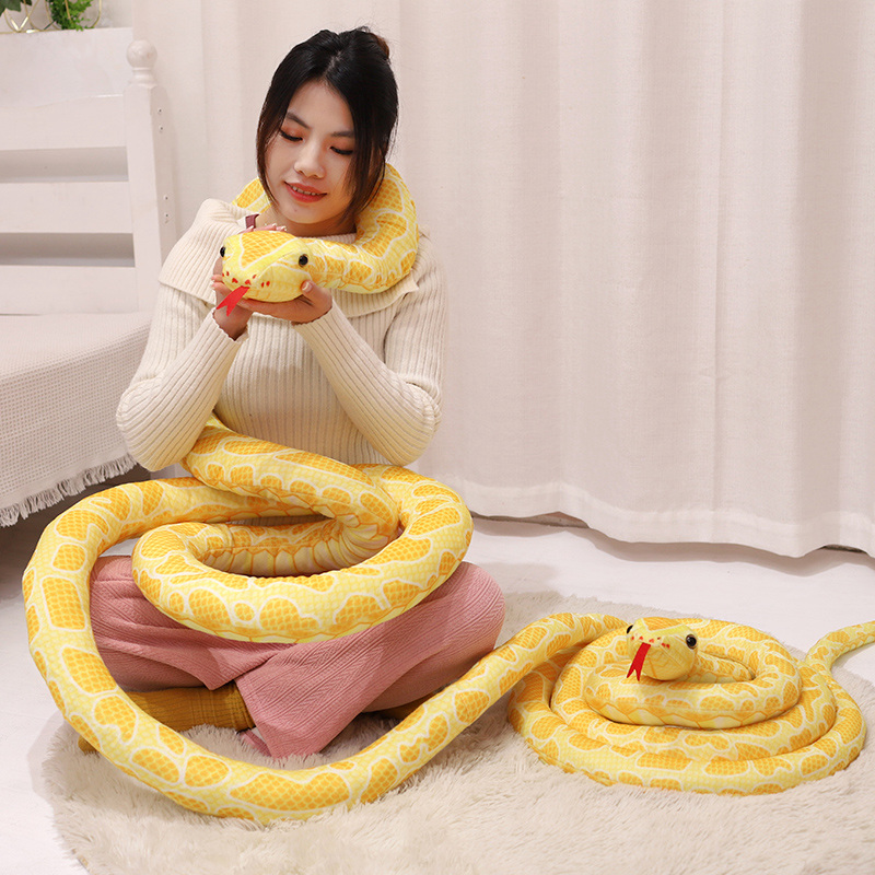 400cm Large Size Giant Snake C - Bolster Pillow Long recension och pris