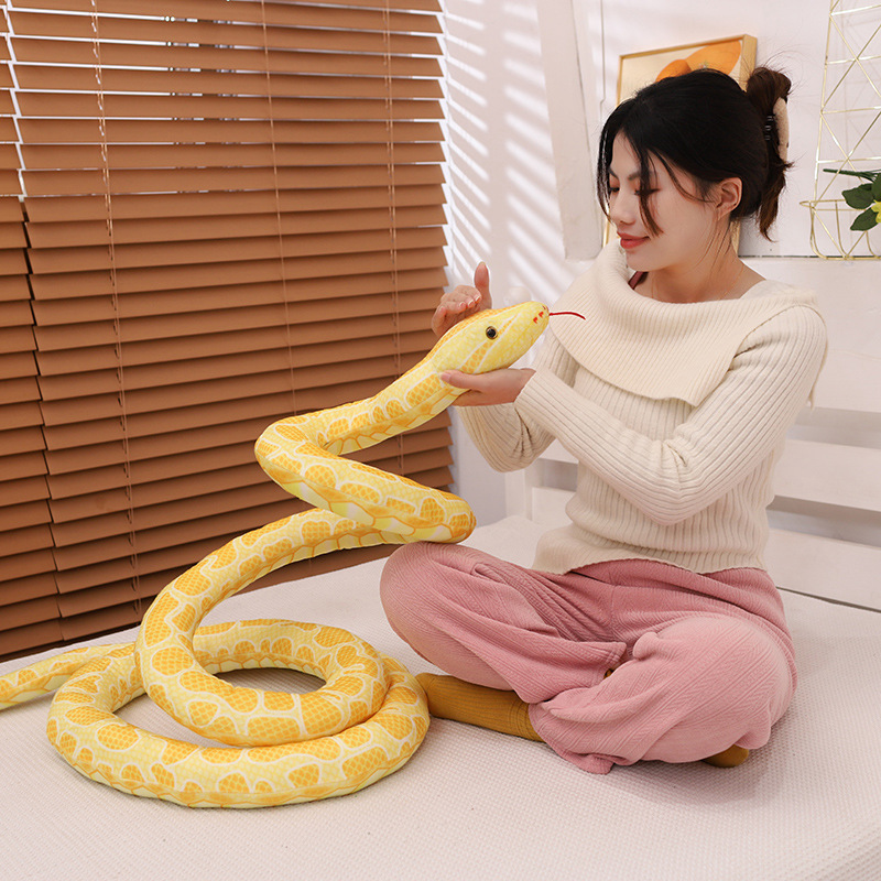 400cm Large Size Giant Snake C - Bolster Pillow Long recension och pris