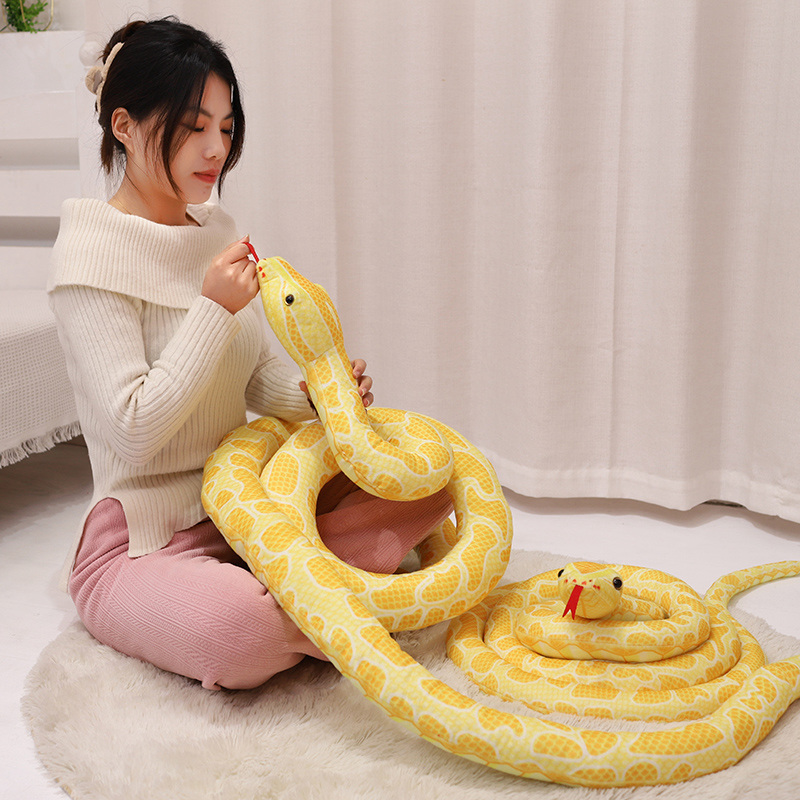 400cm Large Size Giant Snake C - Bolster Pillow Long recension och pris