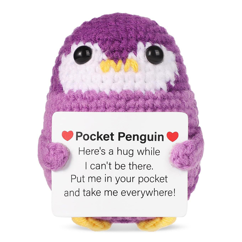 Handmade Positive Energy Pengu - Home Textiles Europe recension och pris