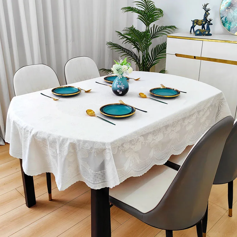 New PVC Oval Waterproof Tablec - Home Textiles Today News recension och pris