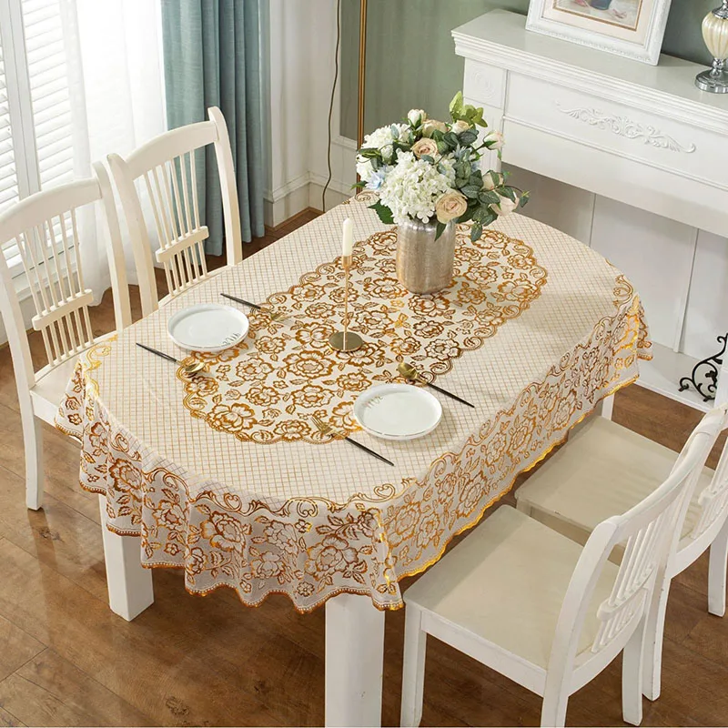 New PVC Oval Waterproof Tablec - Home Textiles Today News recension och pris