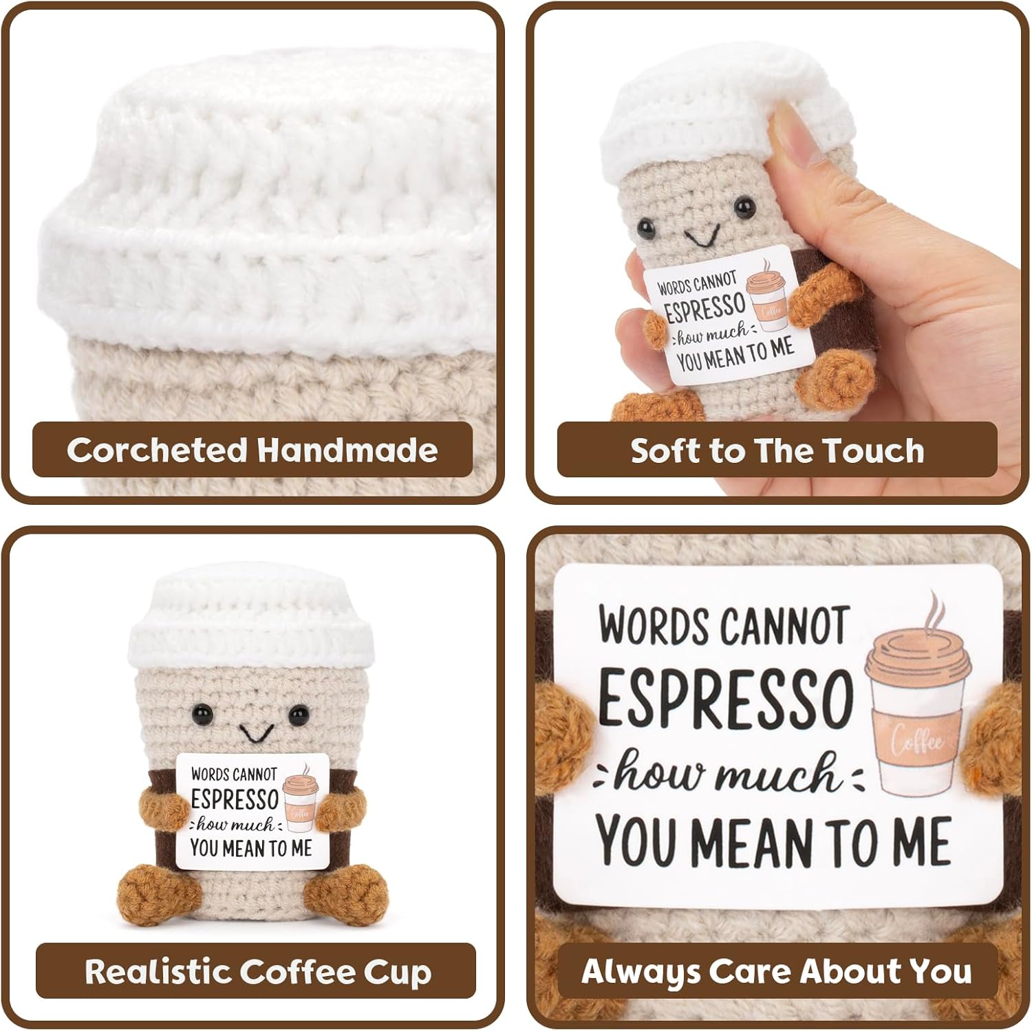 Funny Crochet Emotional Suppor - Home Textiles Europe recension och pris