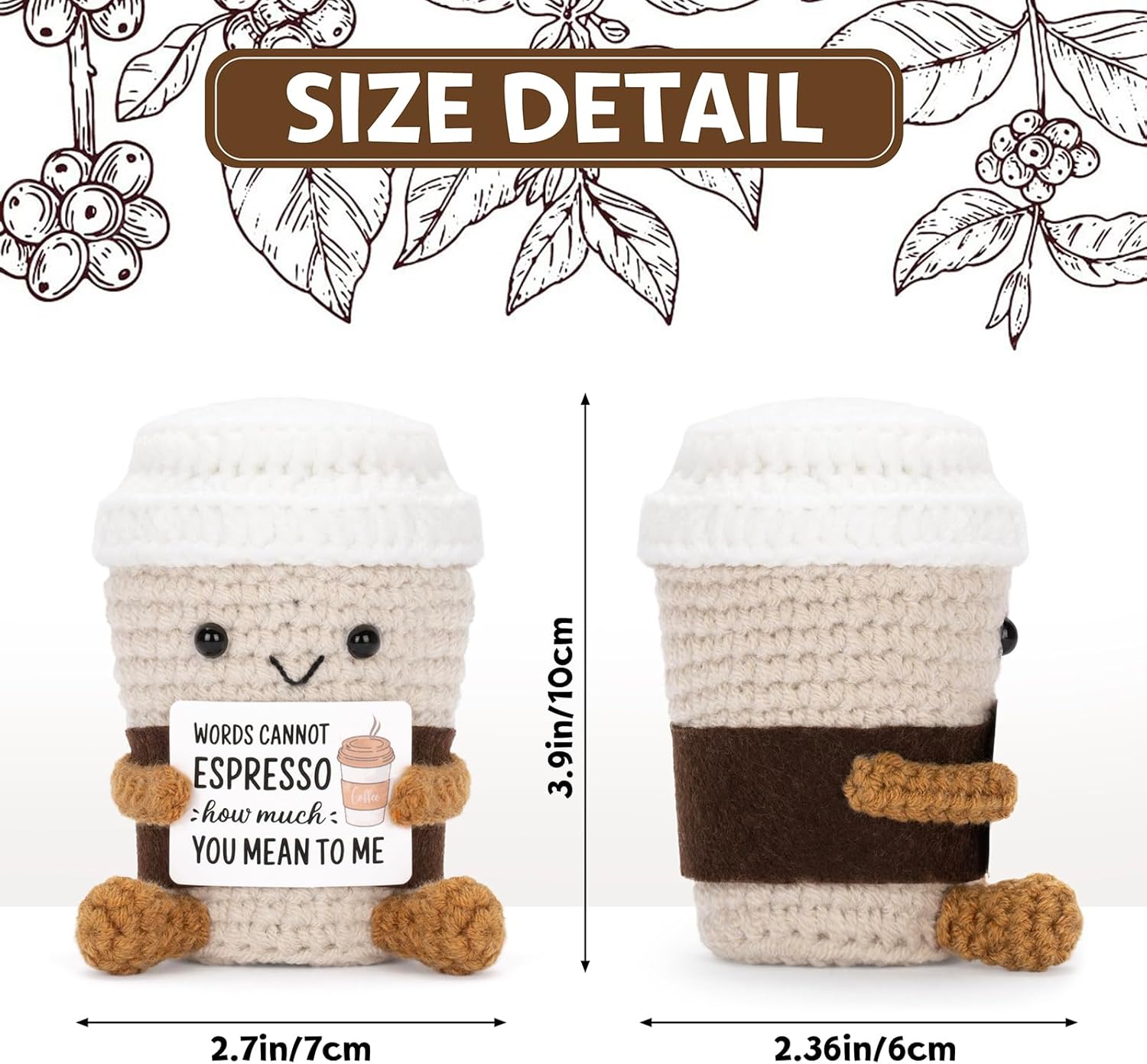 Funny Crochet Emotional Suppor - Home Textiles Europe recension och pris