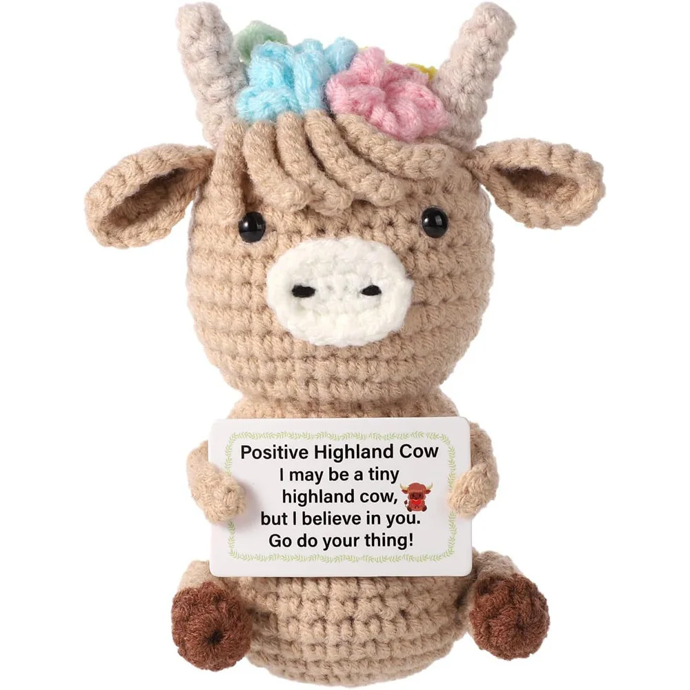Crochet Emotional Cow Doll Dec - Home Textiles Europe recension och pris