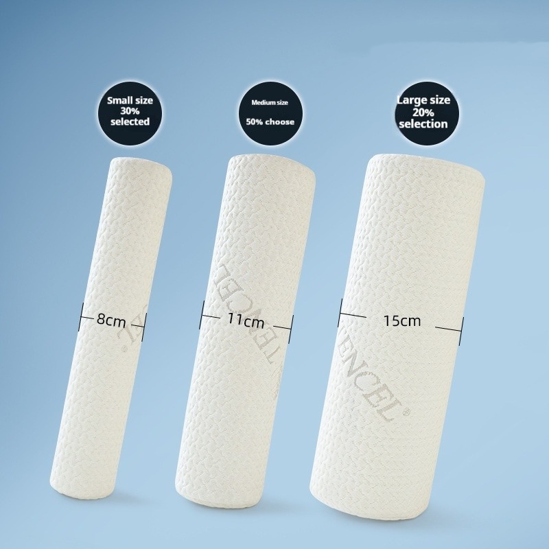 Cervical Neck Roll Memory Foam - Bolster Pillow Long recension och pris