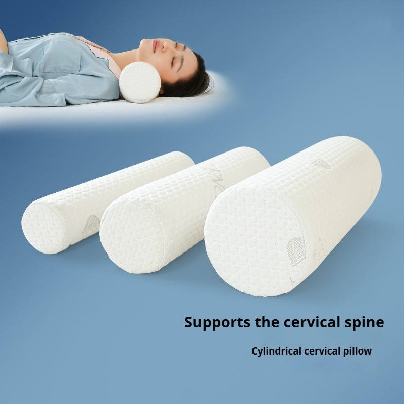 Cervical Neck Roll Memory Foam - Bolster Pillow Long recension och pris