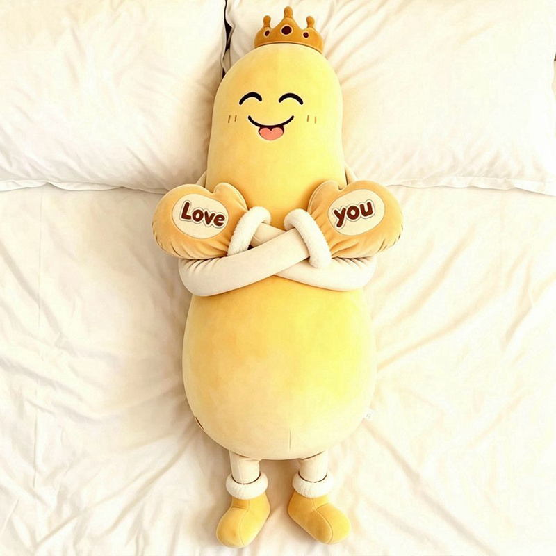 80CM Soft Mango Eggplant Plush - Bolster Pillow Long recension och pris