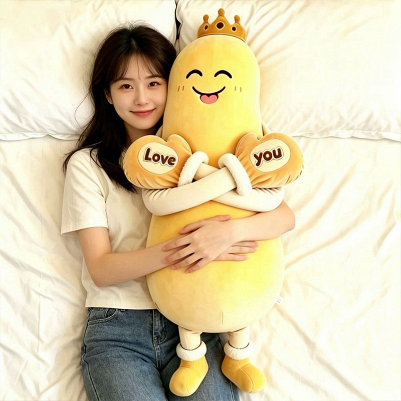 80CM Soft Mango Eggplant Plush - Bolster Pillow Long recension och pris