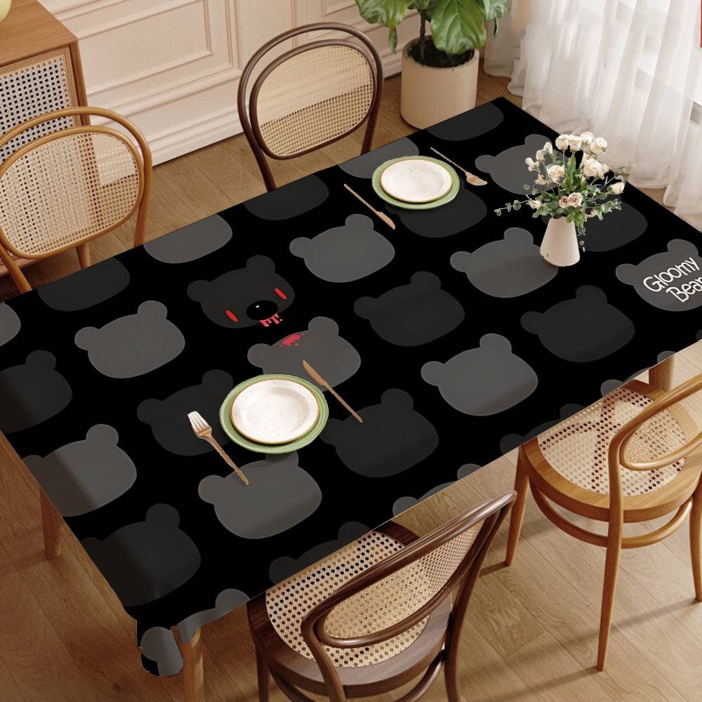 Cartoon G-gloomy Bear Tableclo - Home Textiles Today News recension och pris