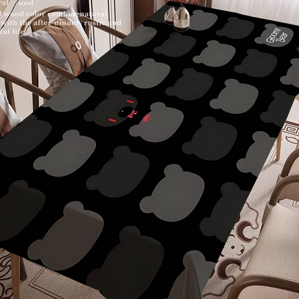 Cartoon G-gloomy Bear Tableclo - Home Textiles Today News recension och pris