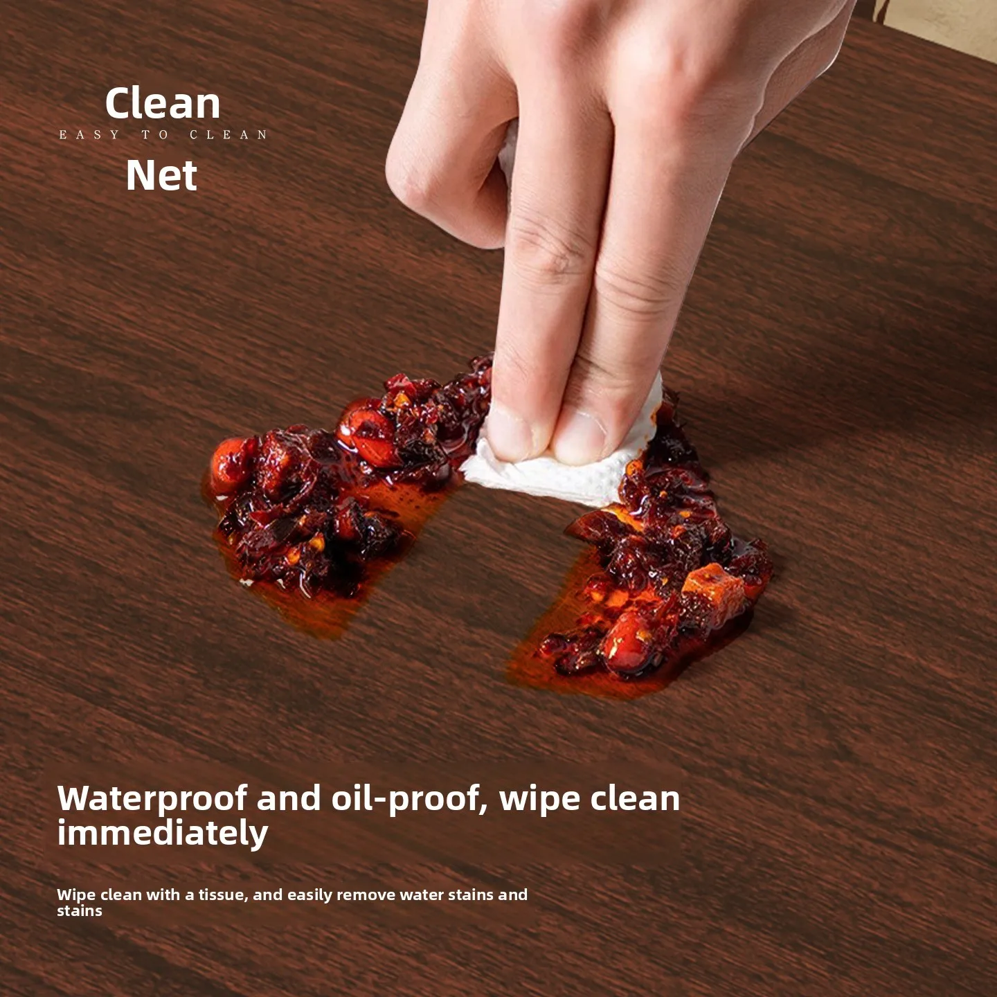 New Wabi Sabi Pu Leather Table - Home Textiles Today News recension och pris