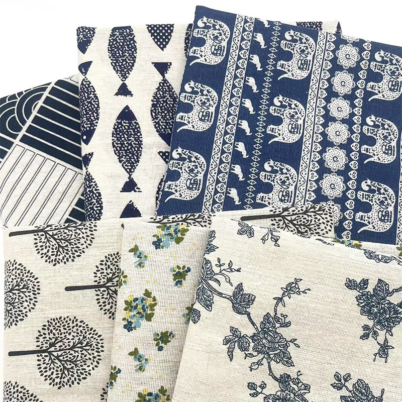 Retro Boho Floral Cotton Linen - Home And Textiles recension och pris