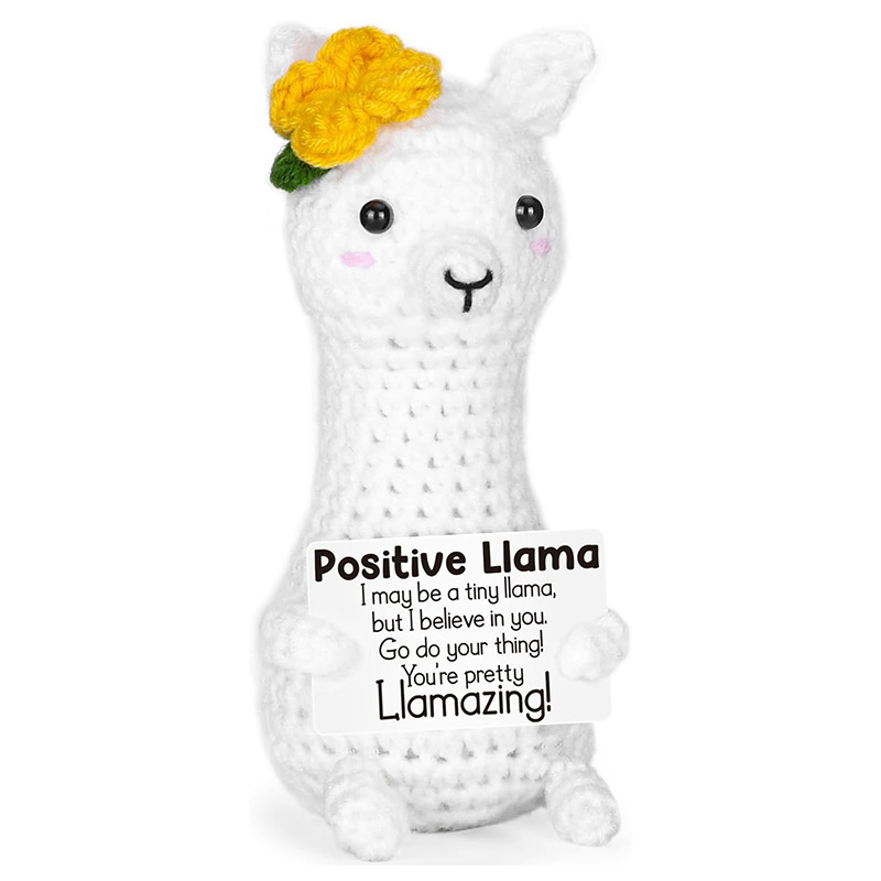 Funny Handmade Crochet Llama P - Home Textiles Europe recension och pris