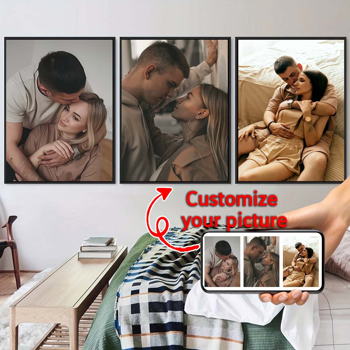 Triptych - 2D custom photo woo - Home And Textiles recension och pris