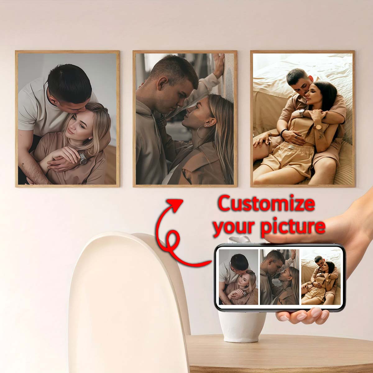 Triptych - 2D custom photo woo - Home And Textiles recension och pris