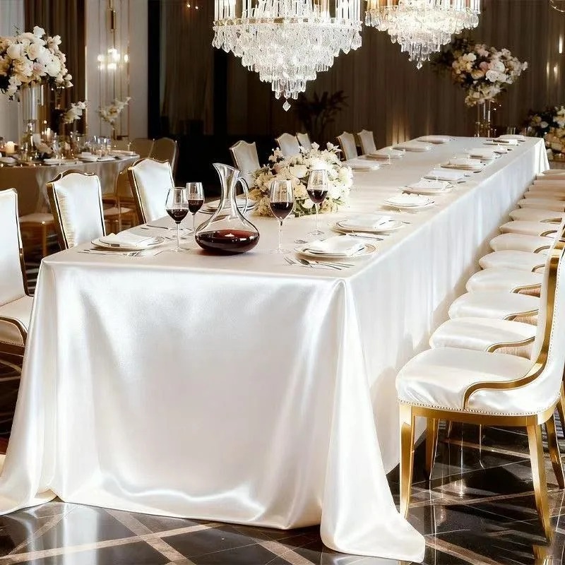 Satin Tablecloth Smooth Silky  - Home Textiles Today News recension och pris