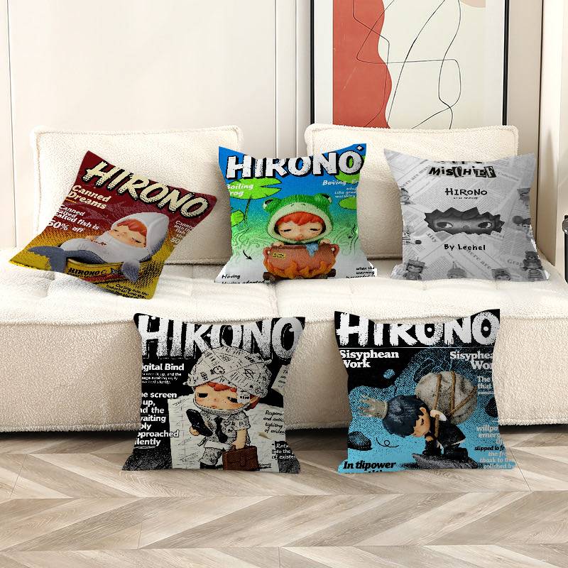 Cartoon H-HIRONOS Pillow Cushi - Quality Home Textiles recension och pris