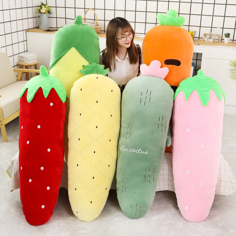 50/70/120CM Long Fruits Plush  - Bolster Pillow Long recension och pris
