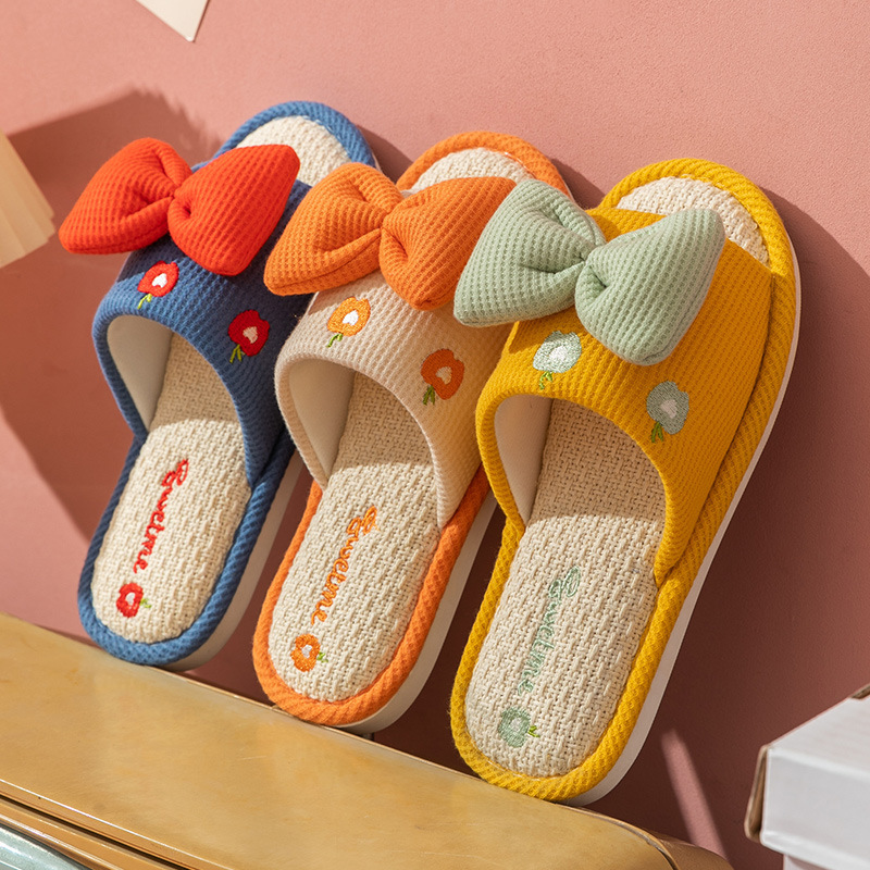Comfort Linen Slippers for Cou - Home And Textiles recension och pris