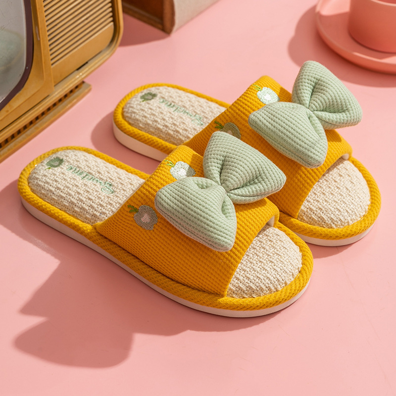 Comfort Linen Slippers for Cou - Home And Textiles recension och pris