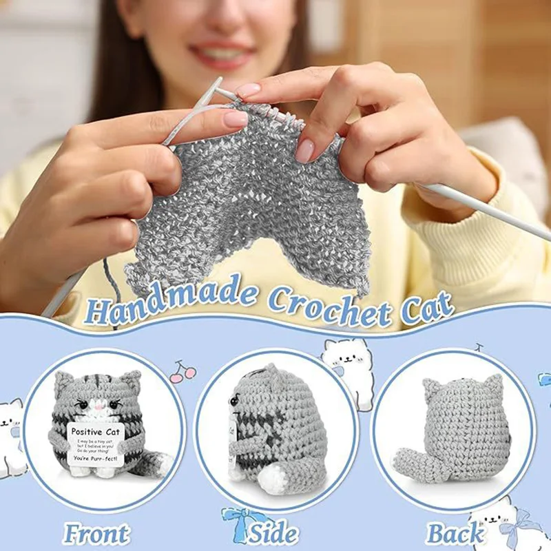 Funny Crochet Emotional Suppor - Home Textiles Europe recension och pris