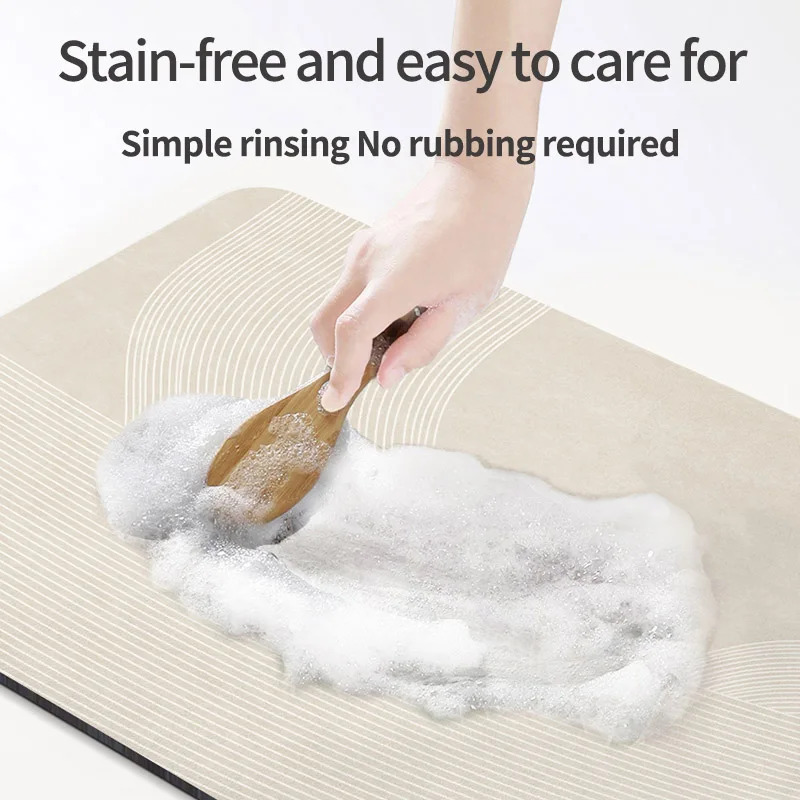 VIKAMA Diatomite Bath Mat Fast - Home Textiles Europe recension och pris