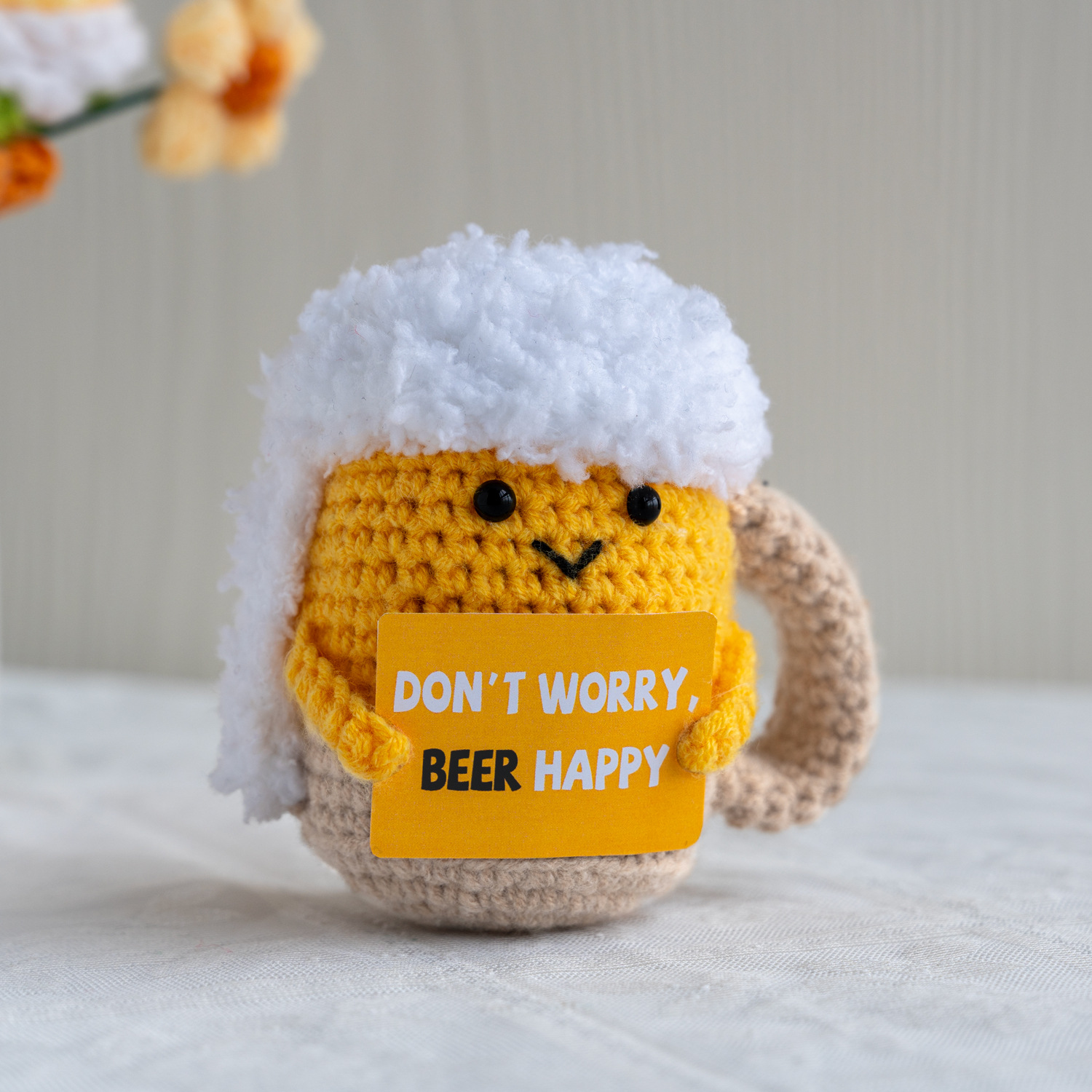 Funny Crochet Emotional Suppor - Home Textiles Europe recension och pris