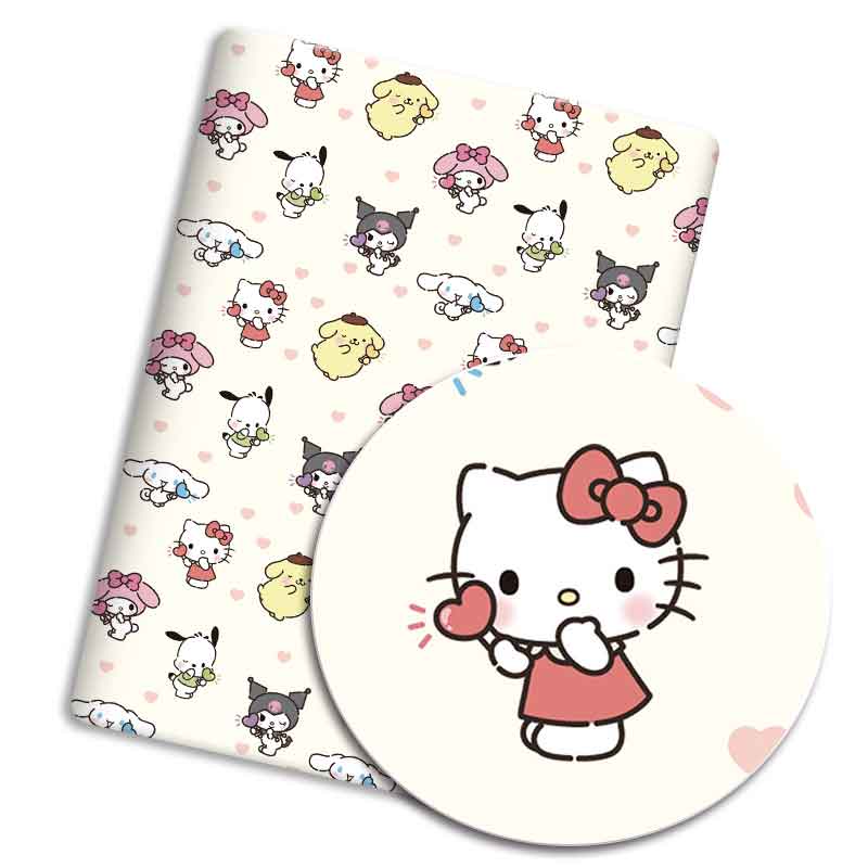 Hot Sanrio fabric Cartoon 140x - Hot Home Of Textiles recension och pris