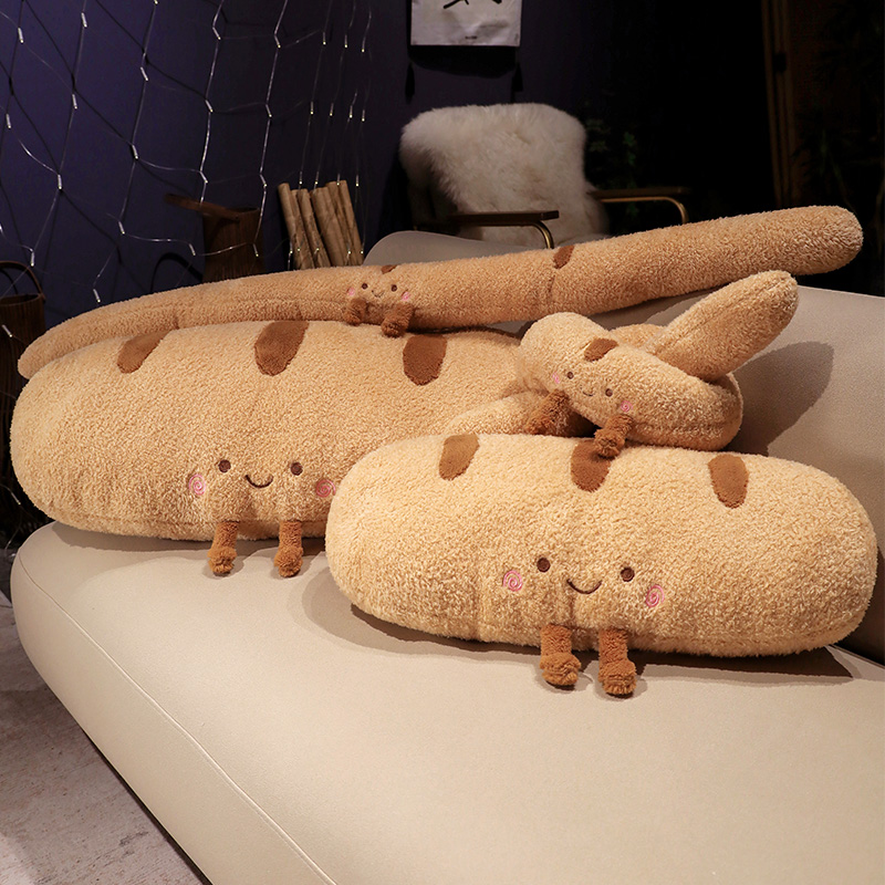 Soft Long Baguett Throw Pillow - Bolster Pillow Long recension och pris