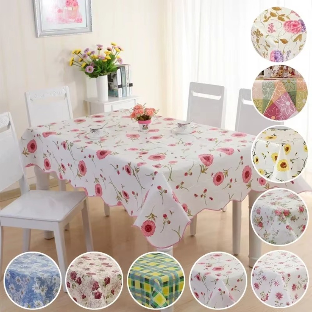 Waterproof PVC Table Cloth Hom - Home Textiles Today News recension och pris