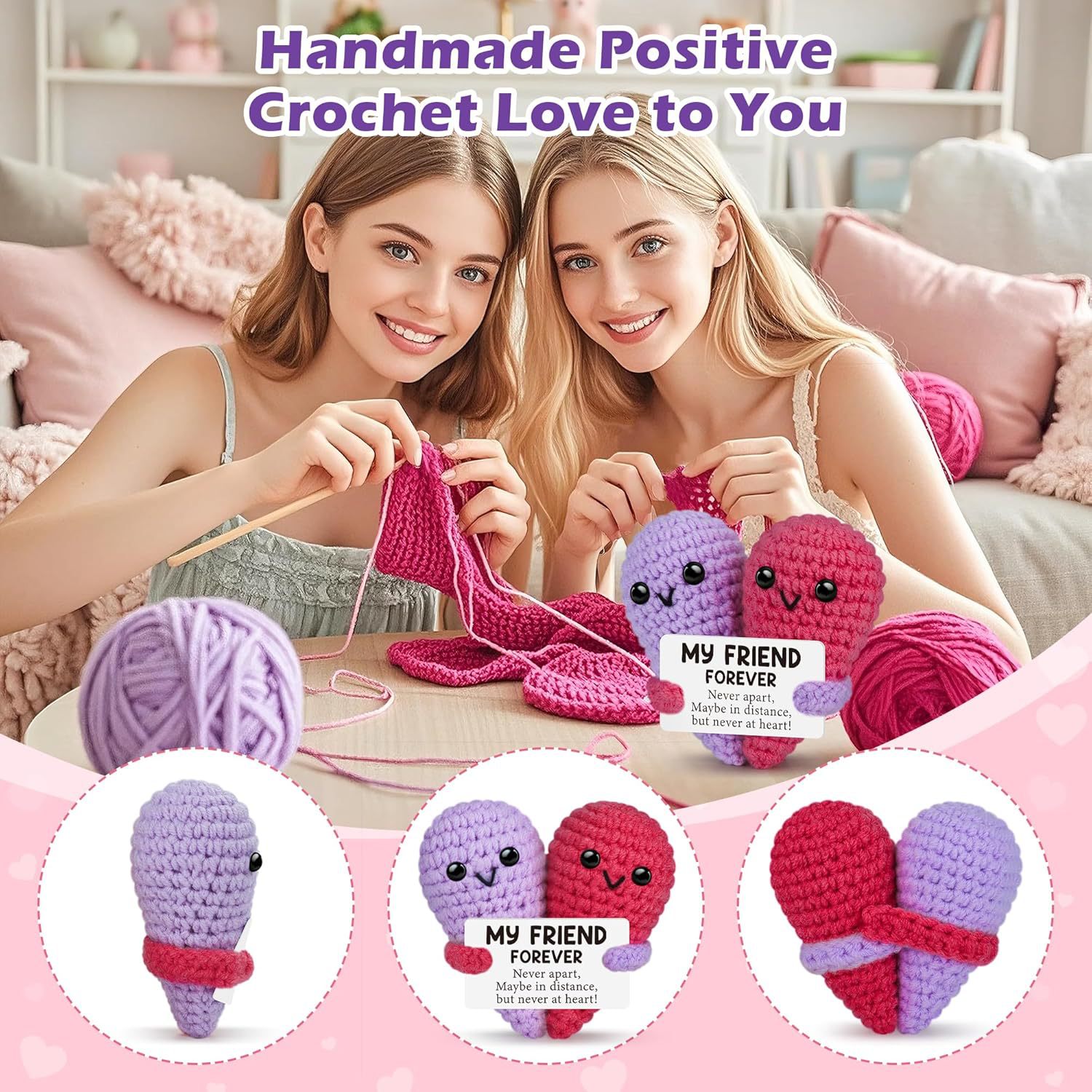 Cute Crochet Emotional Support - Home Textiles Europe recension och pris
