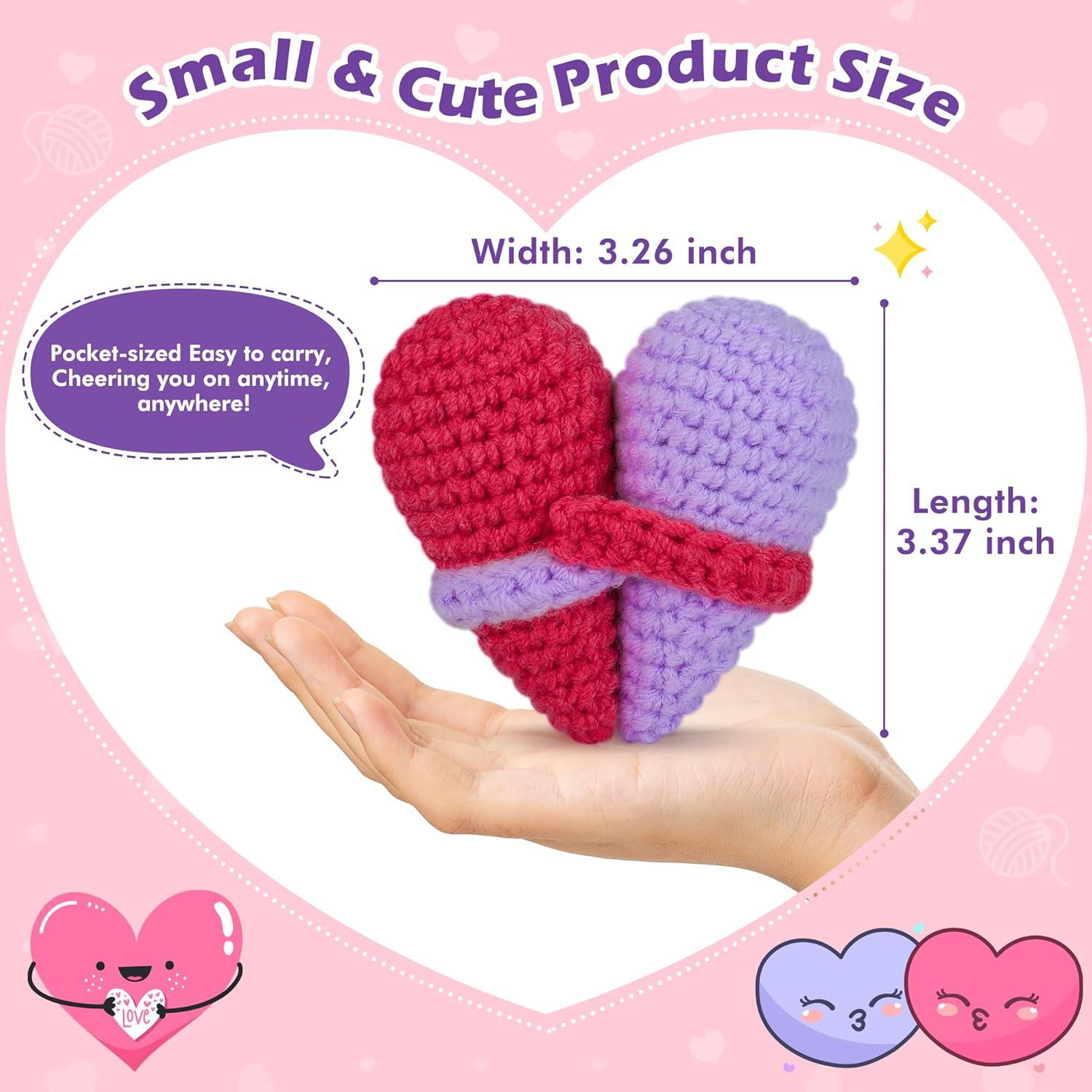 Cute Crochet Emotional Support - Home Textiles Europe recension och pris