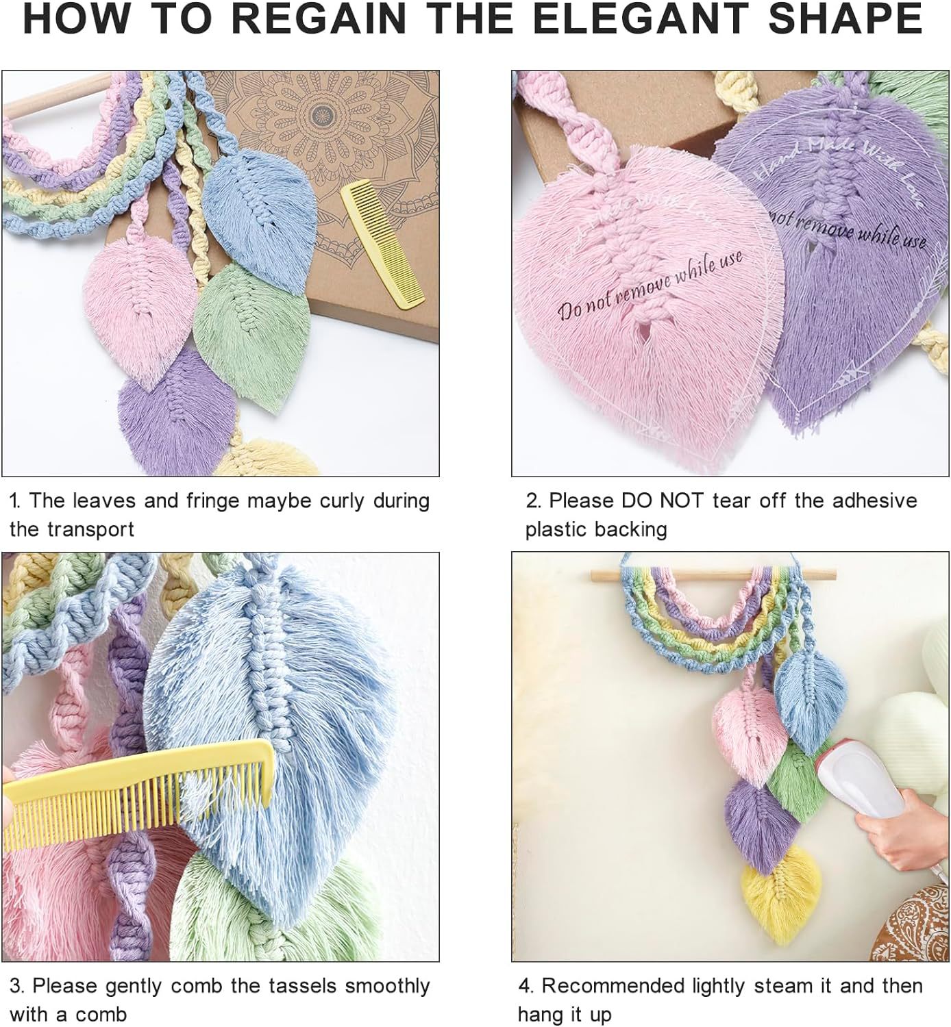 Tapestries Rainbow Leaves Feat - Home Textiles Europe recension och pris