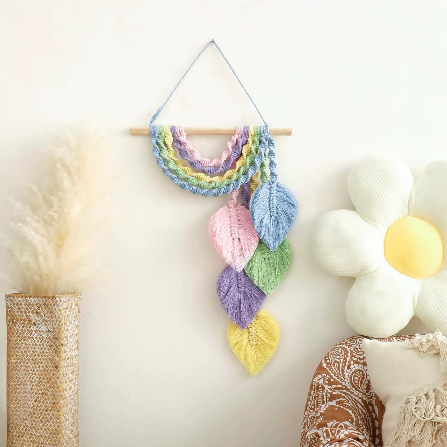 Tapestries Rainbow Leaves Feat - Home Textiles Europe recension och pris