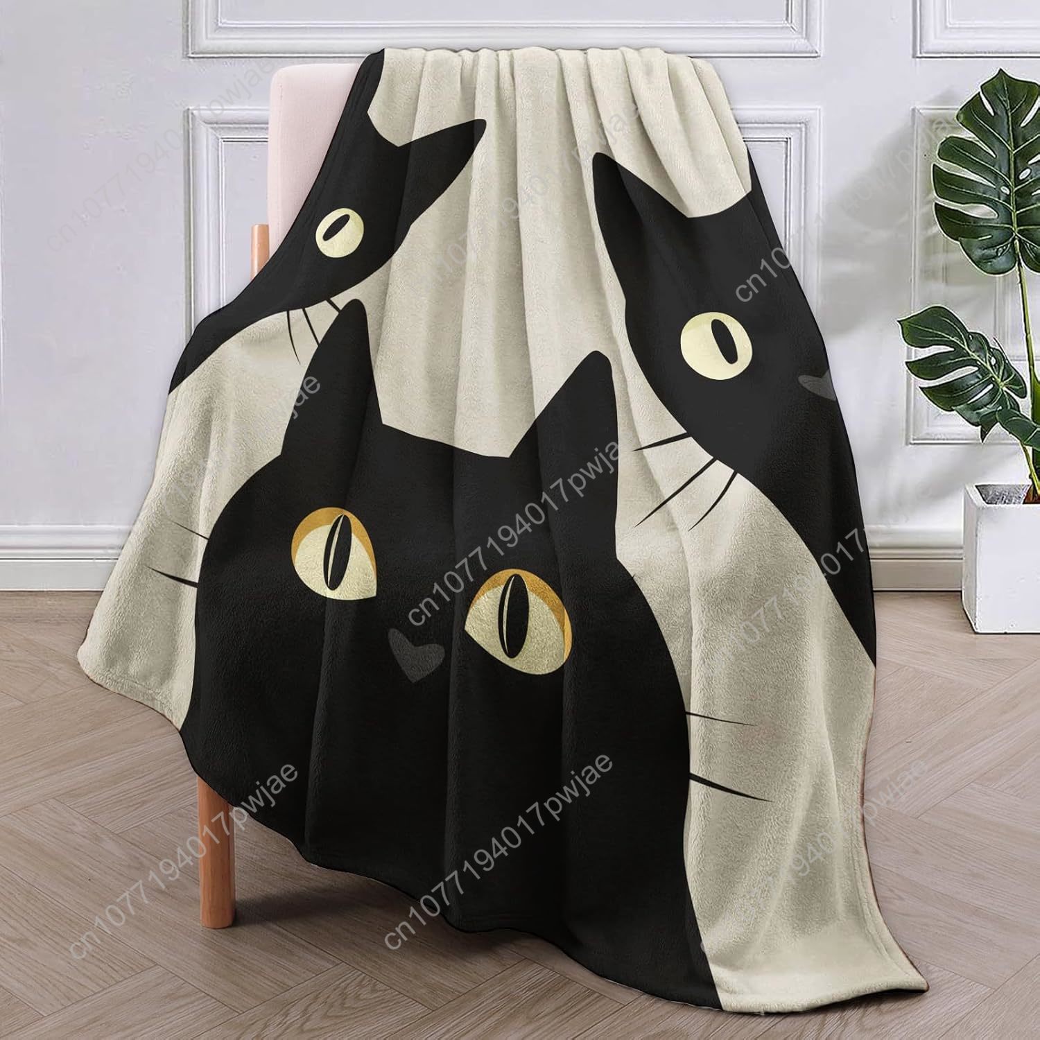 Funny Cat Blanket Gifts for Wo - Quality Home Textiles recension och pris