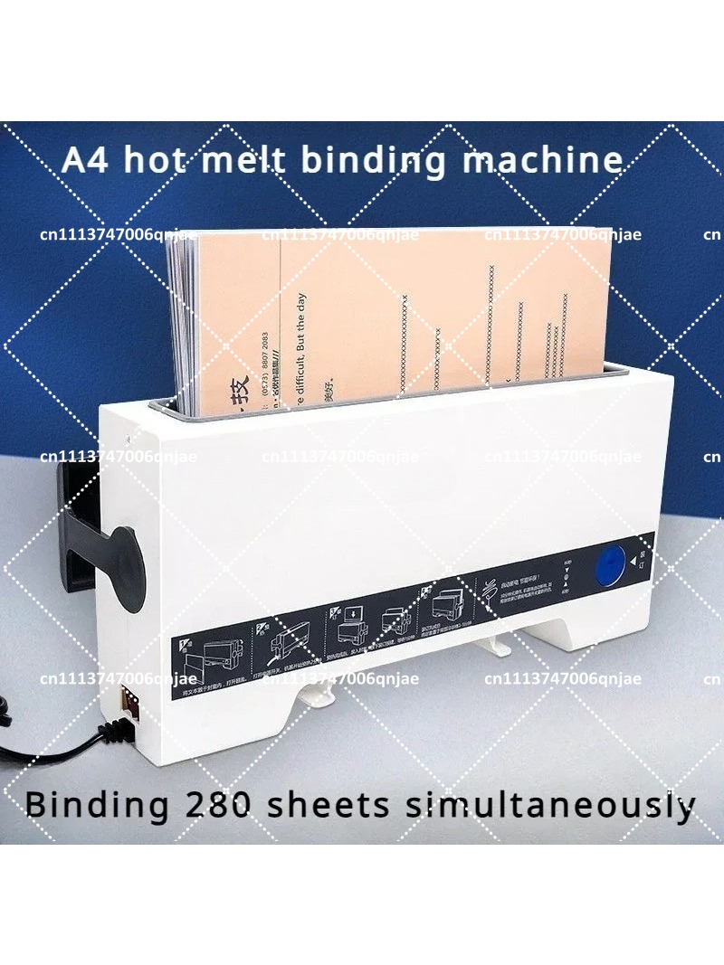 A4 110V Hot Melt Binding Machi - Hot Home Of Textiles recension och pris