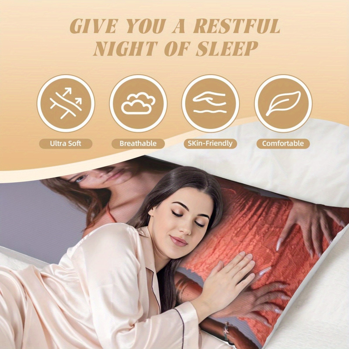 1 Custom Photo Body Pillowcase - Home And Textiles recension och pris