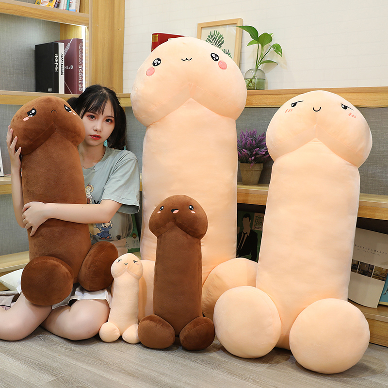 Long Lifelike Penis Plush Toy  - Bolster Pillow Long recension och pris
