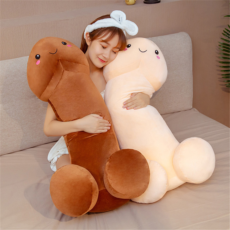 Long Lifelike Penis Plush Toy  - Bolster Pillow Long recension och pris